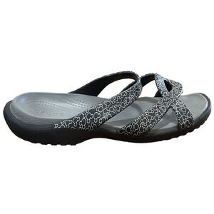 Crocs Disney Meleen Twist Mickey Mouse Croslite Sandals Shoes Womens Sz 11W New